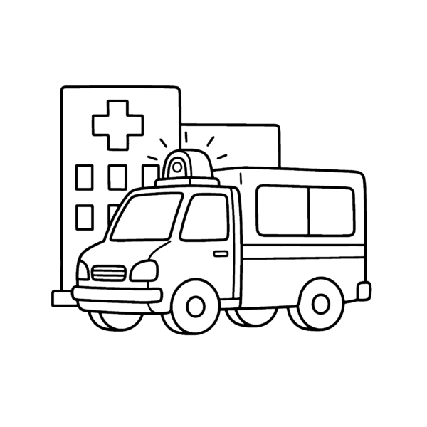 Ambulance et sirène