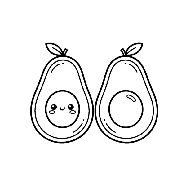 Avocat kawaii