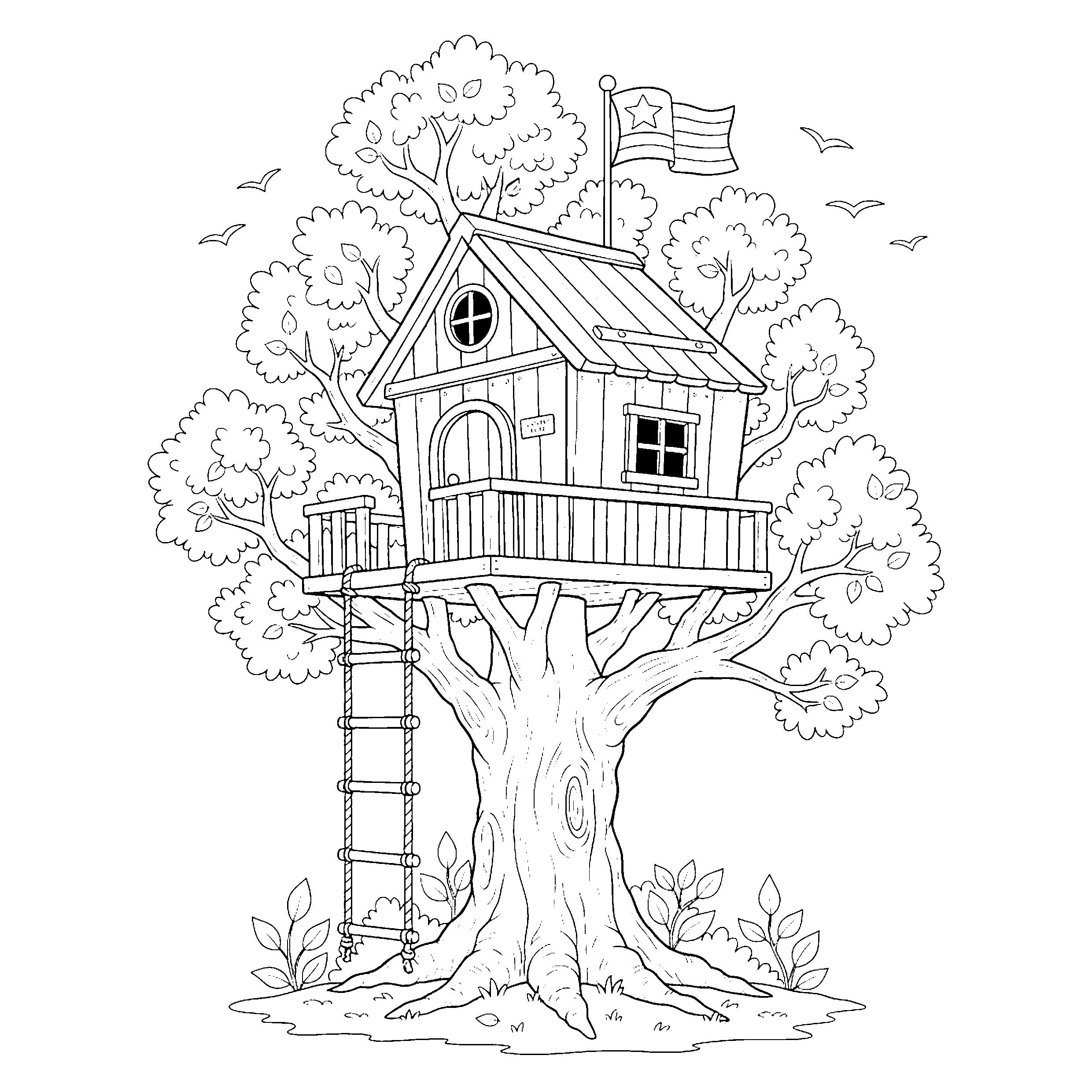 Cabane dans l&rsquo;arbre