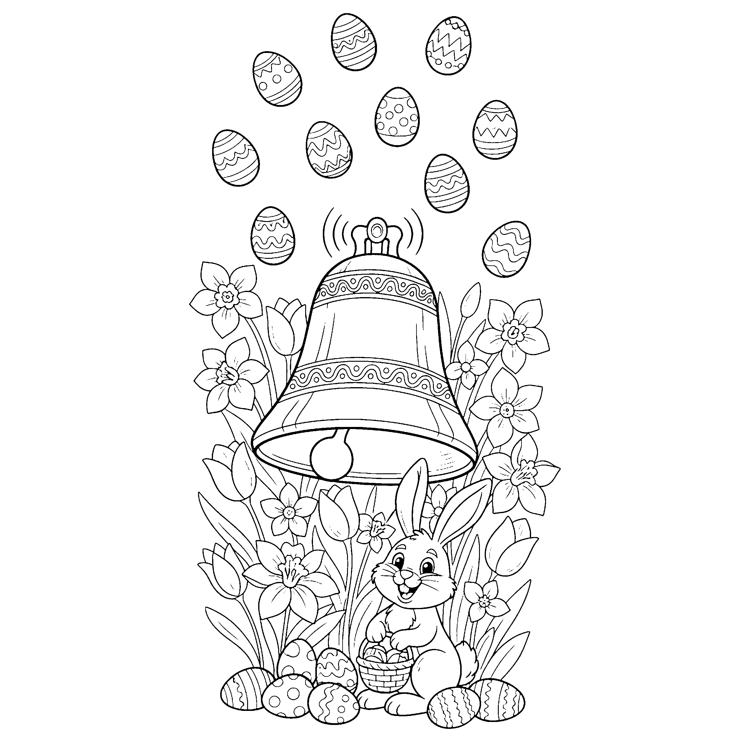 Cloche d&rsquo;église de Pâques