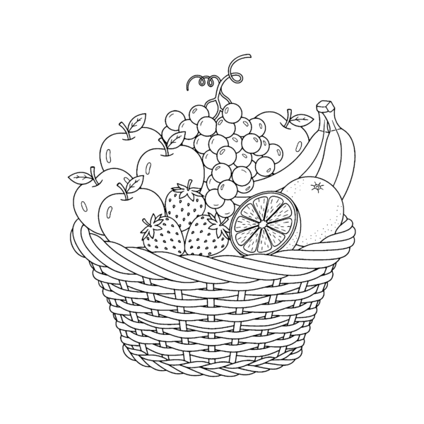 Corbeille de fruits