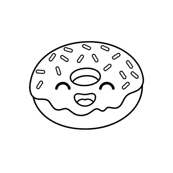 Donut kawaii