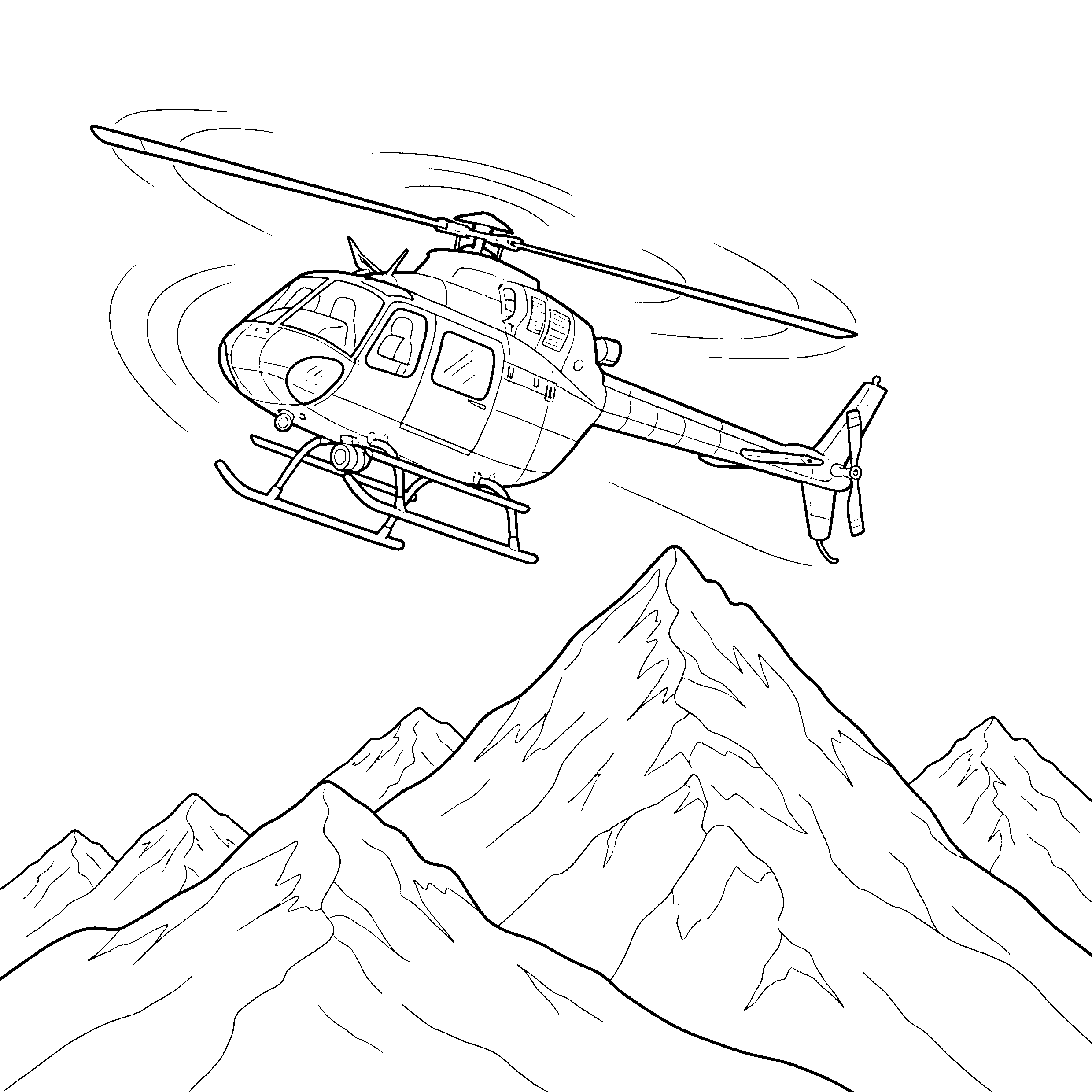 Hélicoptère de sauvetage