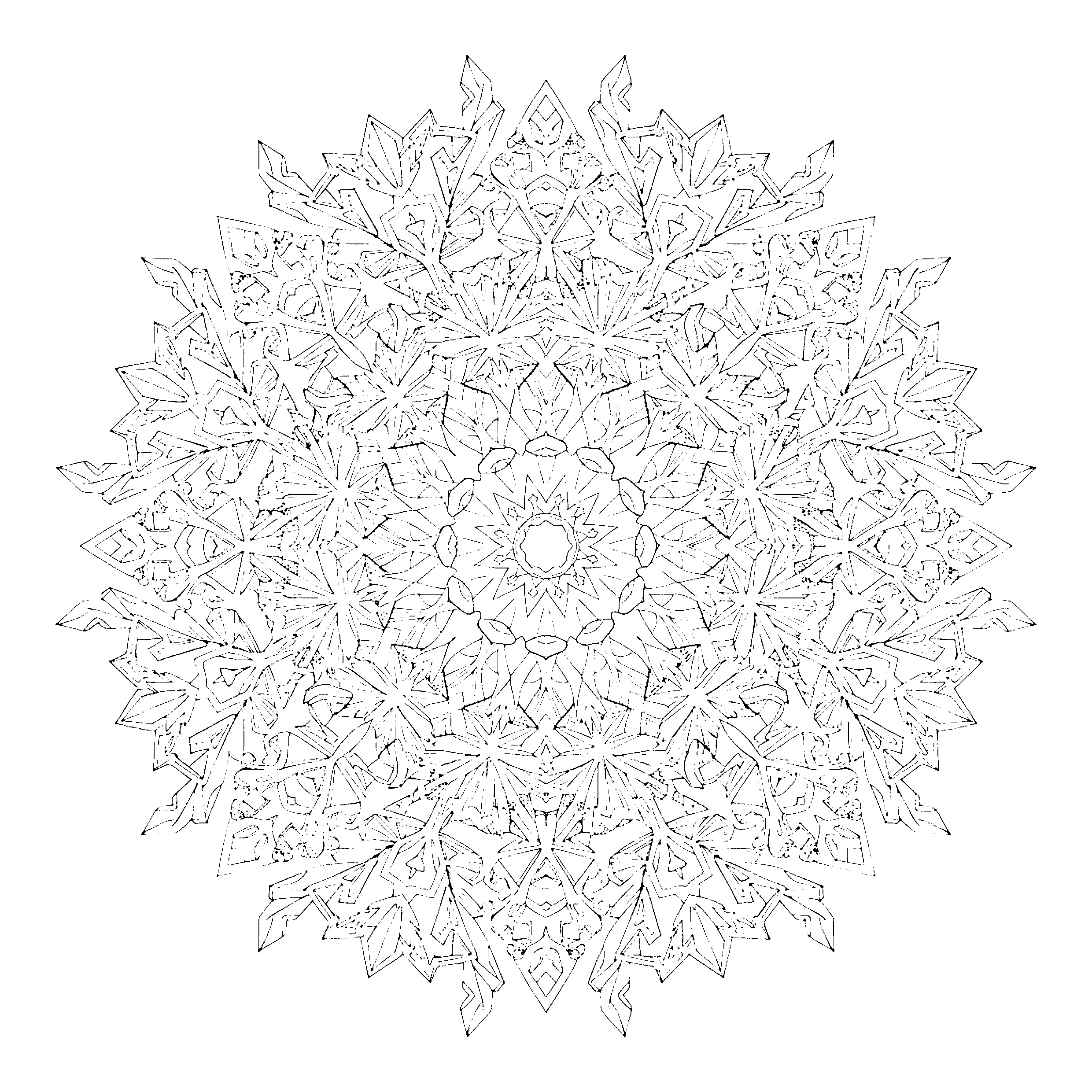 Mandala cristal