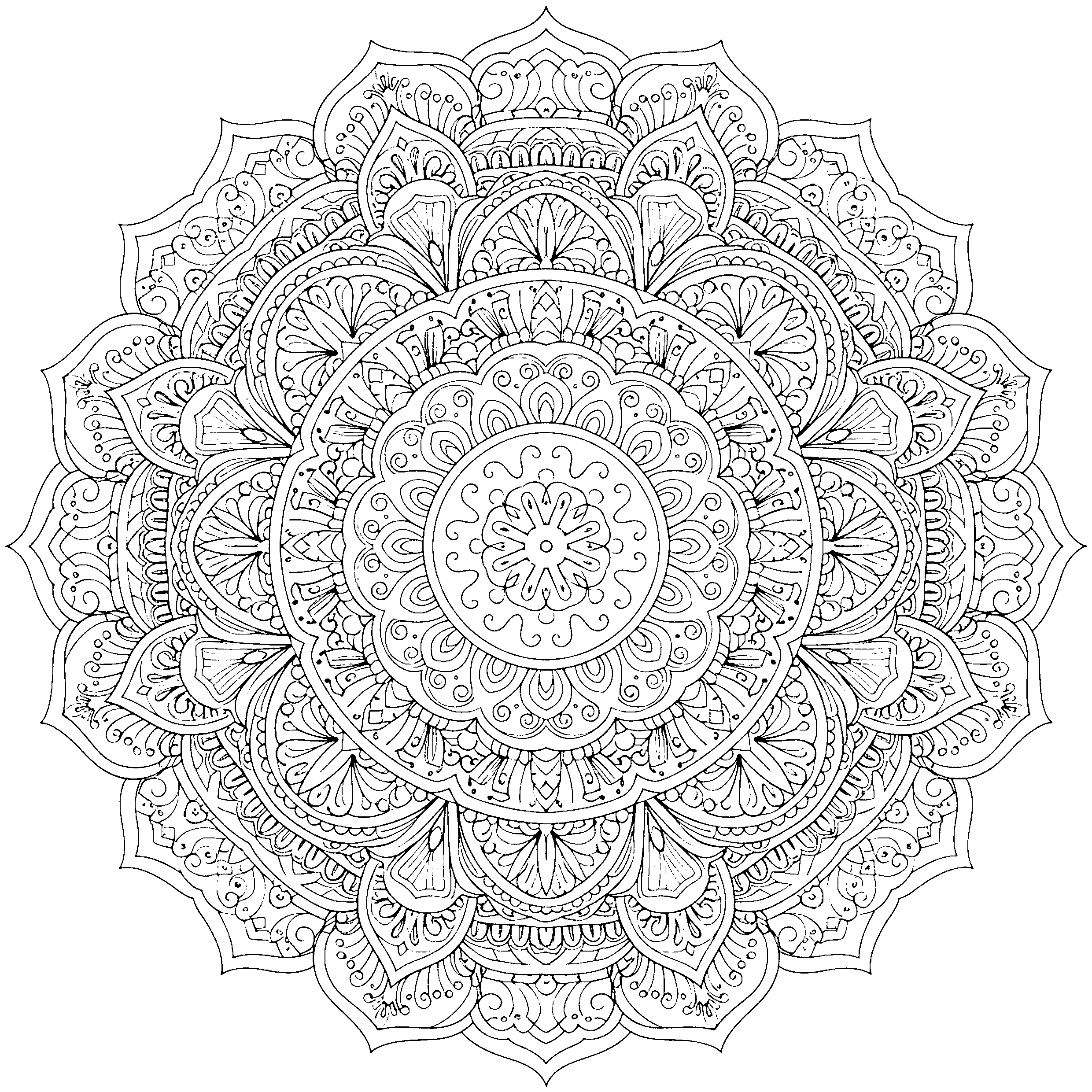 Mandala henné