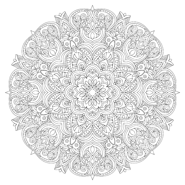 Mandala paisley