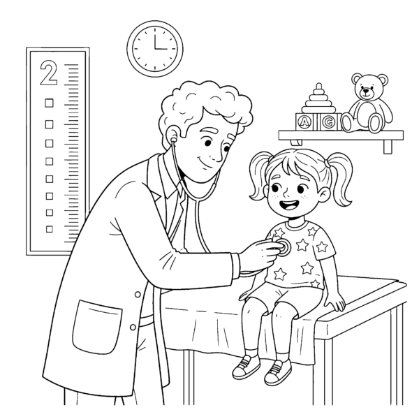 Médecin et enfant