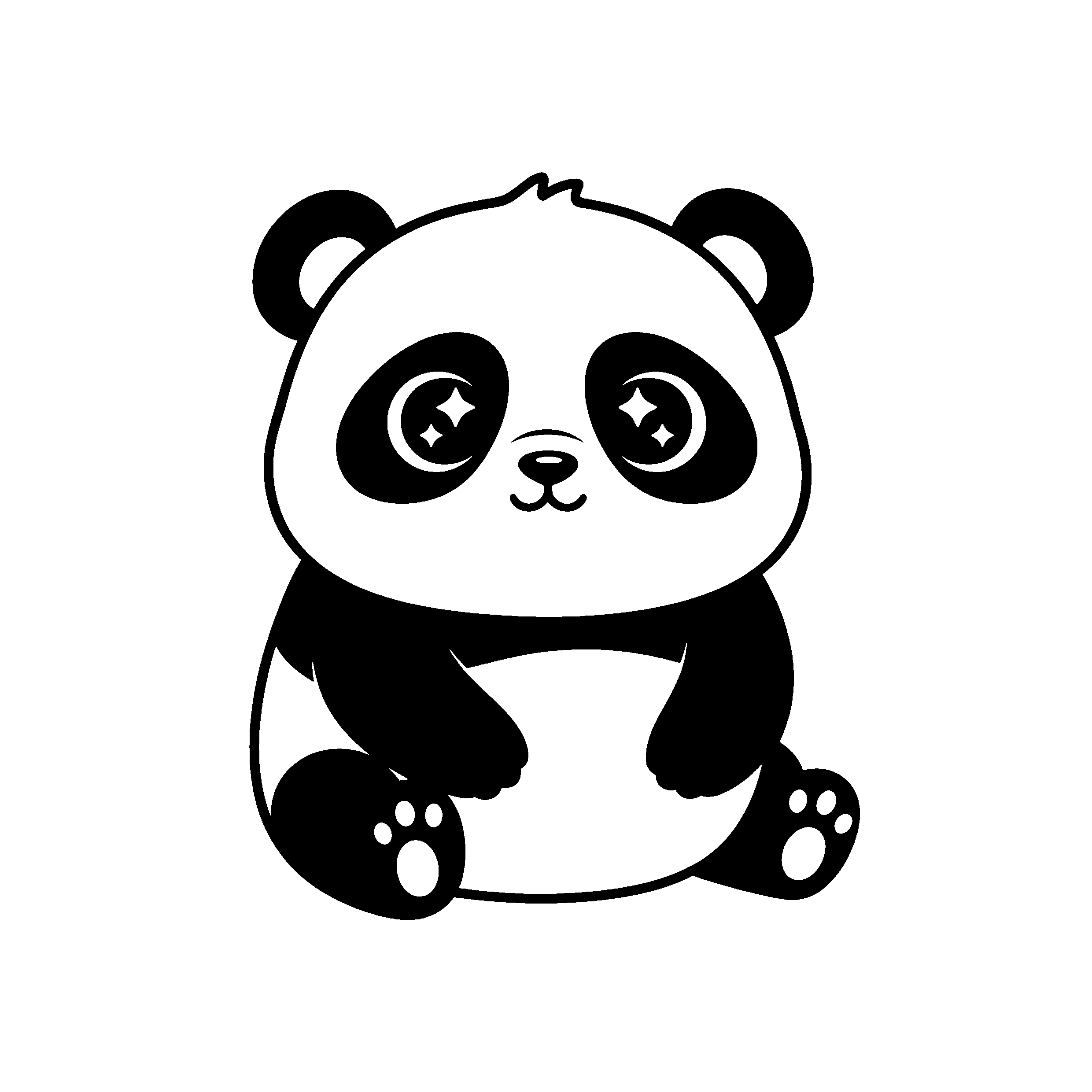 Panda kawaii