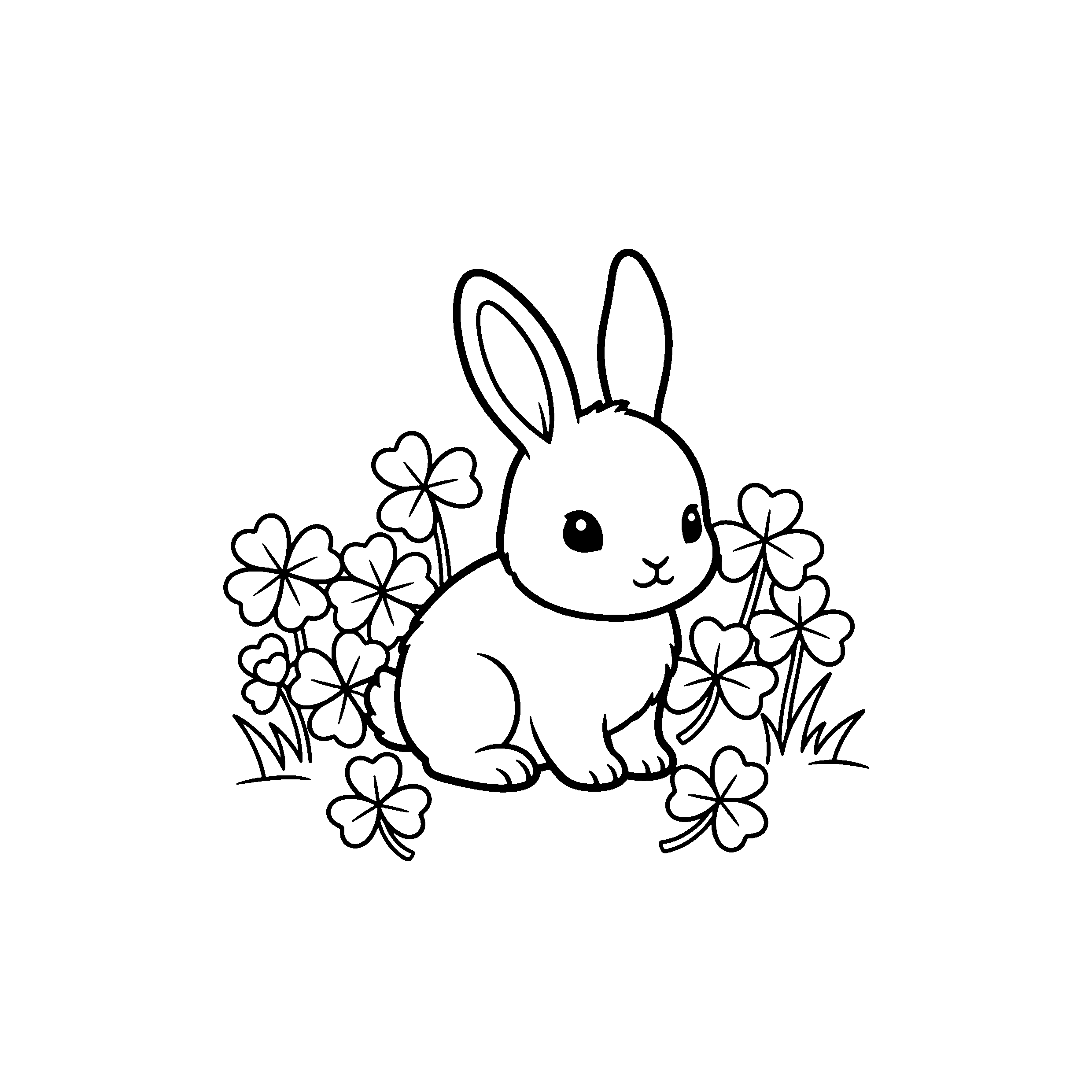 Petit lapin blanc