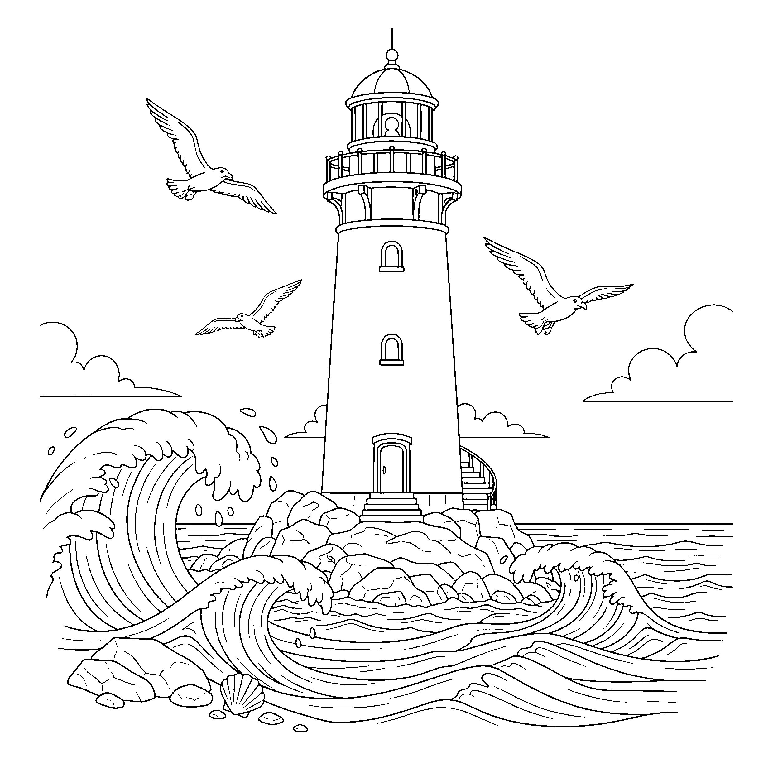 Phare maritime