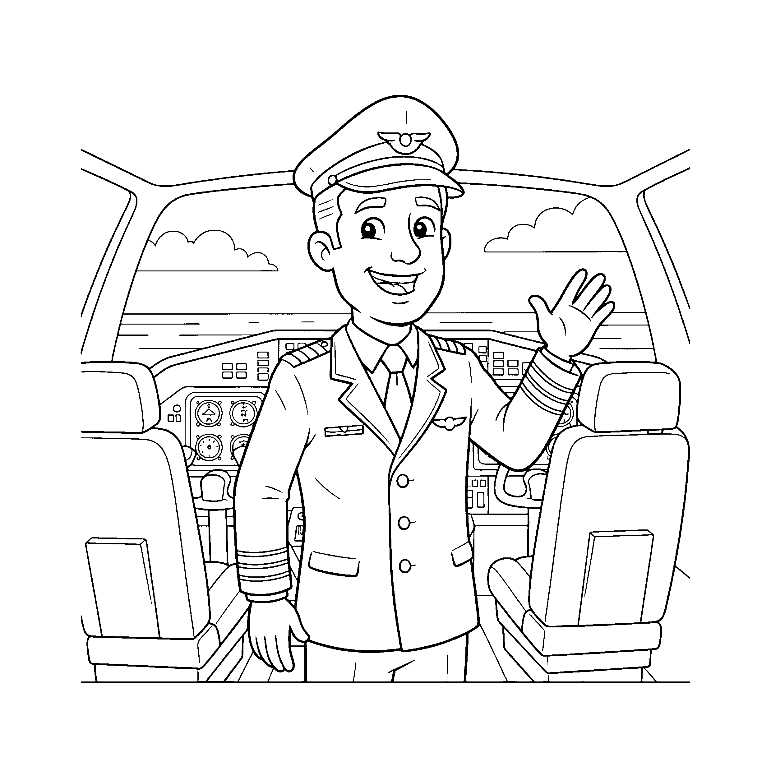 Pilote d&rsquo;avion