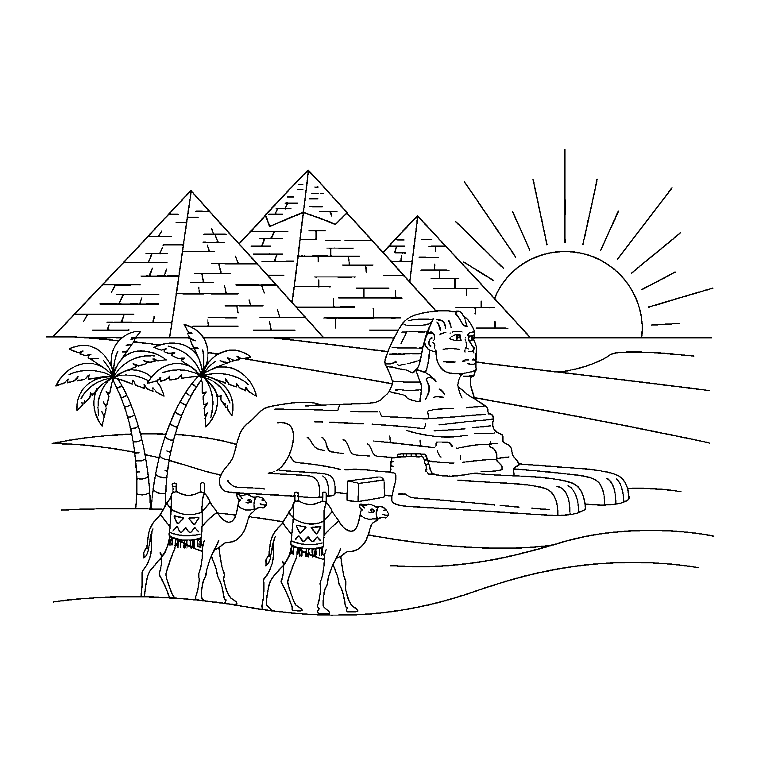 Pyramides d&rsquo;Égypte
