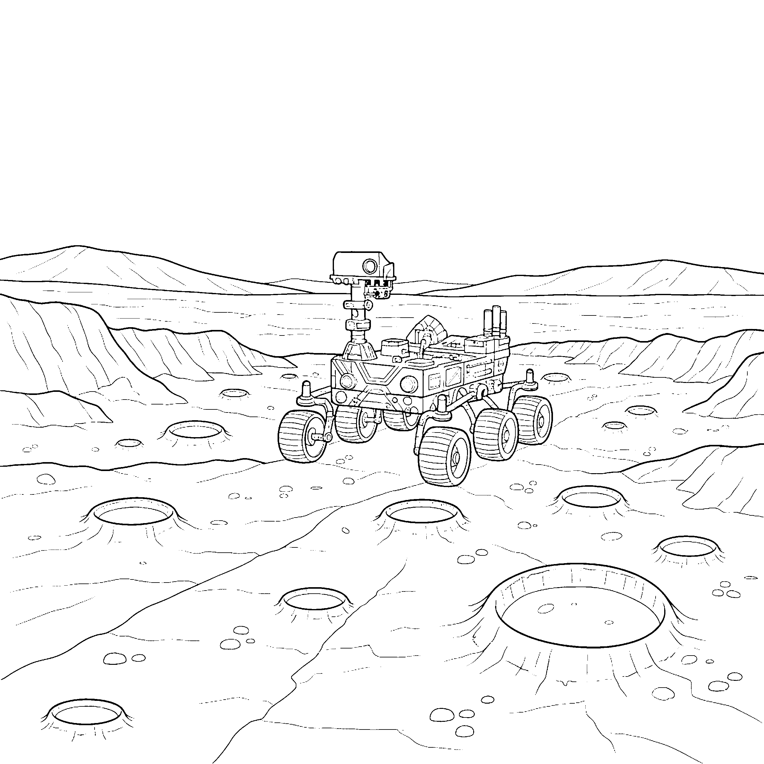 Rover sur Mars