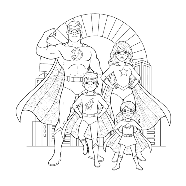 Famille de super-héros