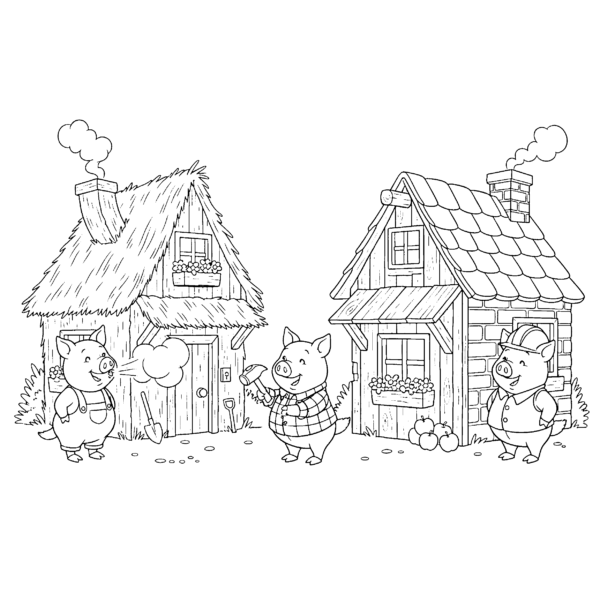 Trois petits cochons