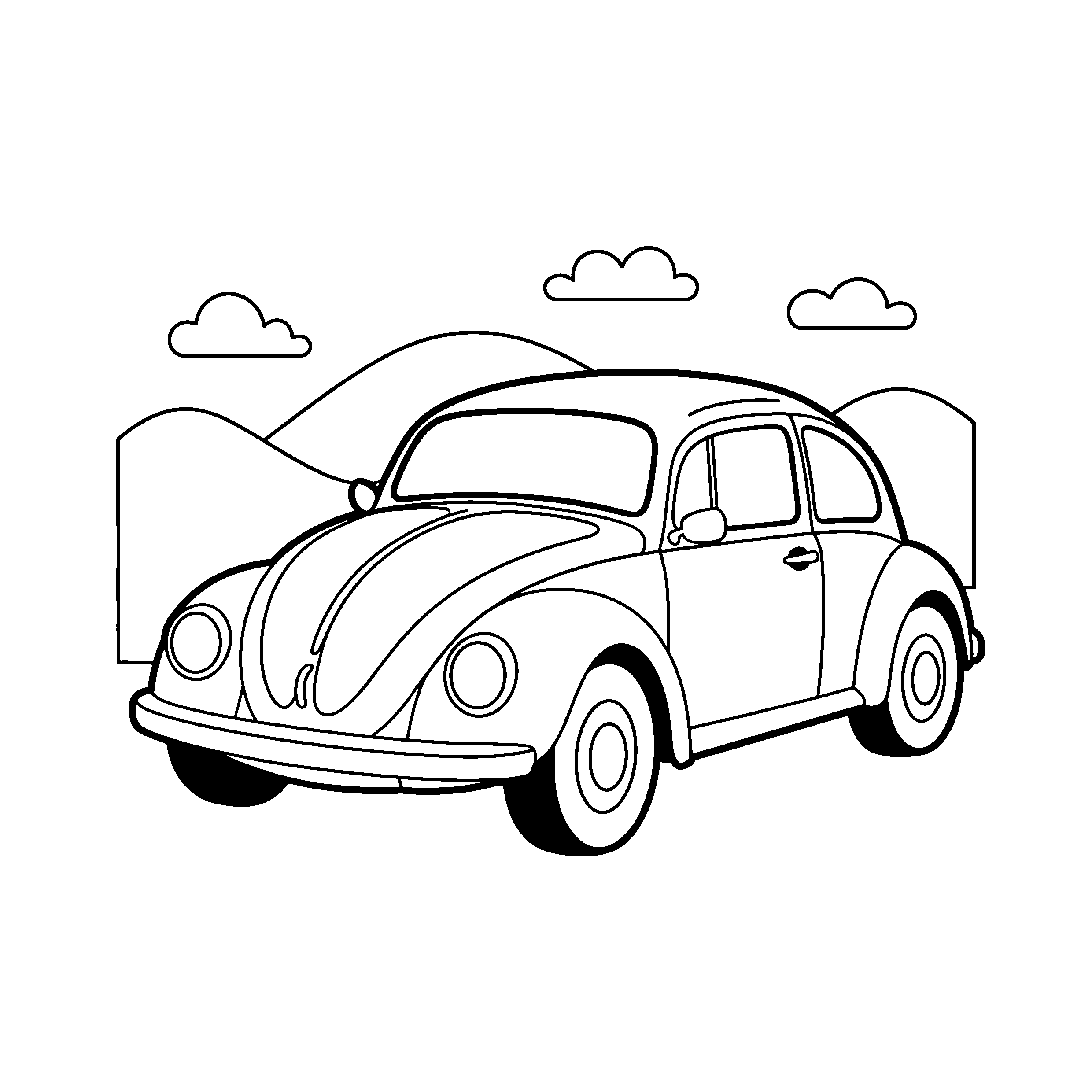 Voiture coccinelle